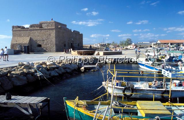 chypre 37.jpg - Fort et port de PaphosChypre